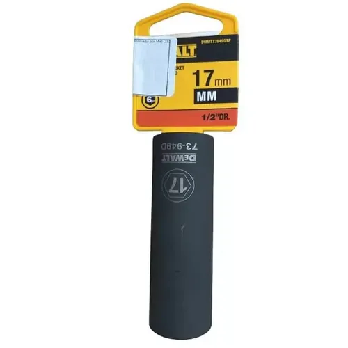 Soquete de Impacto 1/2" Longo 17mm DEWALT DWMT73949OSP