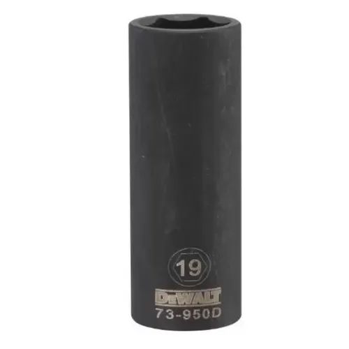 Soquete de Impacto 1/2" Longo 19mm DEWALT DWMT73950OSP