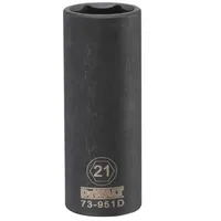 Soquete de Impacto 1/2" Longo 21mm DEWALT DWMT73951OSP - imagem 1