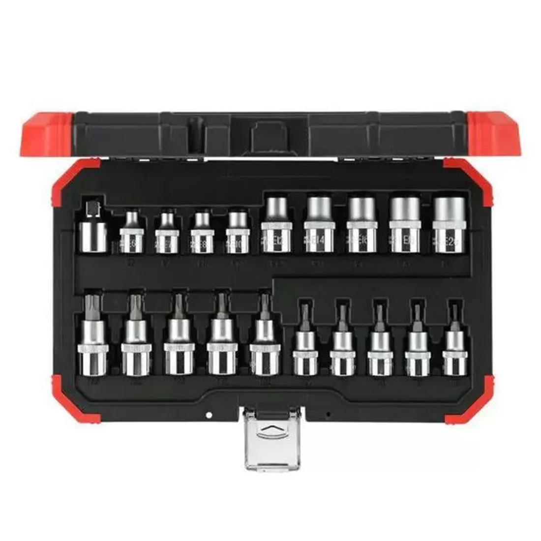 Jogo de Soquetes Tork com Encaixe de 3/8 e 1/2 Pol. 20 Peças GEDORE RED R68003020 