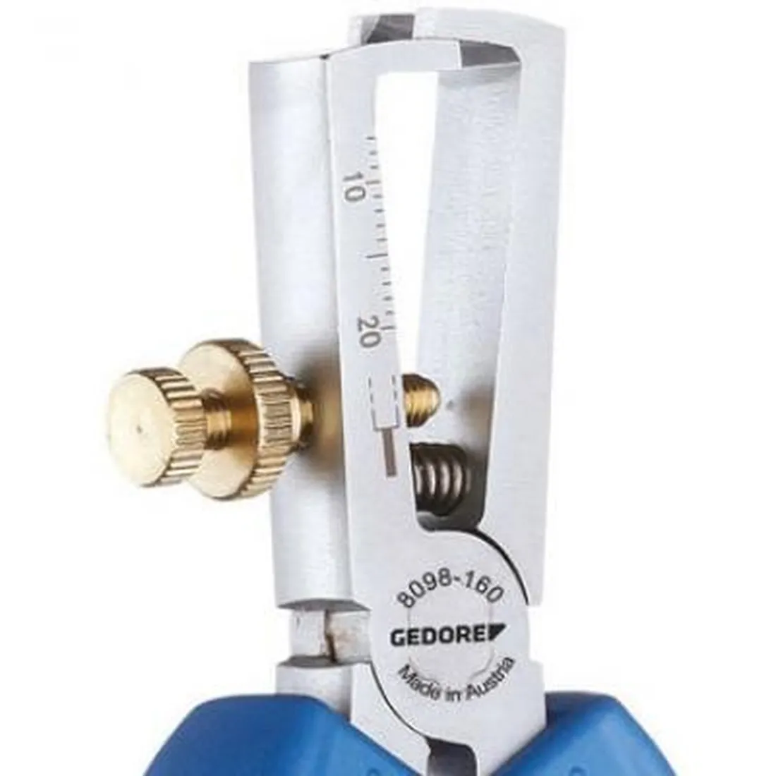 ALICATE DESENCAPADOR DE FIOS JC COM ISOLAMENTO ATÉ 1000 VOLTS - GEDORE 8098-160JC