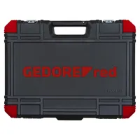 Jogo de Soquetes com Encaixe de 1/4, 3/8 e 1/2 Pol. 172 Peças - GEDORE RED R45603172 - imagem 1