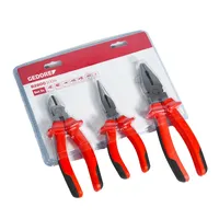 JOGO DE ALICATES COM 3 PEÇAS ISOLADO - GEDORE RED R28001004 - imagem 1