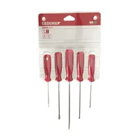 Jogo Chave de Fenda e Phillips 5 Pcs CRV 3/16X4" A 5/16X8" - Gedore Red R38001005 - imagem 1