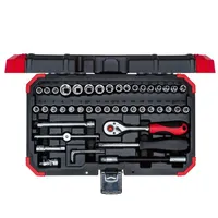 Jogo de Soquetes Sextavados com Encaixe de 1/4 Pol. com 46 Peças - GEDORE RED R49003046 - imagem 1
