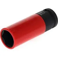 Soquete Sextavado Impacto 21mm c/ Encaixe 1/2 Pol. p/ Roda de Liga Leve - GEDORE RED R63042116 - imagem 1