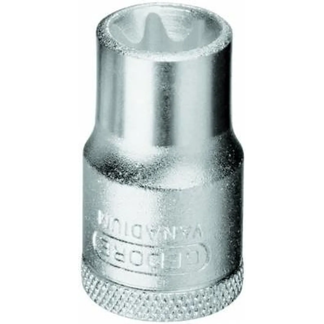 Soquete tipo torx E-12 - 1/2 - GEDORE
