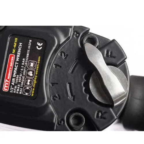 Mini Chave de Impacto Pneumatica 1/2 Pol. - MIGHTYSEVEN NC-4210