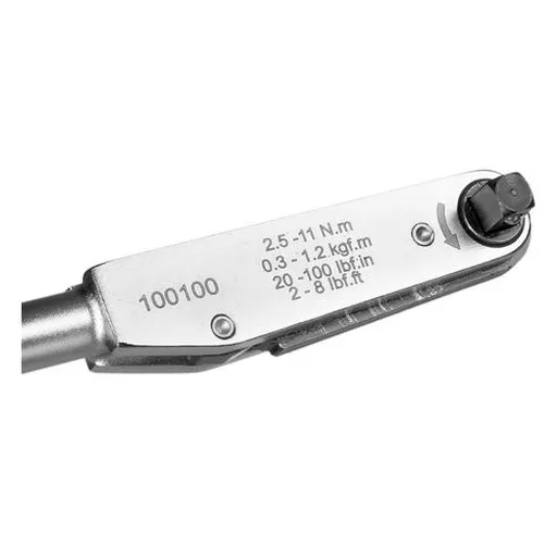 Torquimetro de Estalo com Encaixe 3/8 Pol. 2,5 a 11 Nm- RAVEN 100100