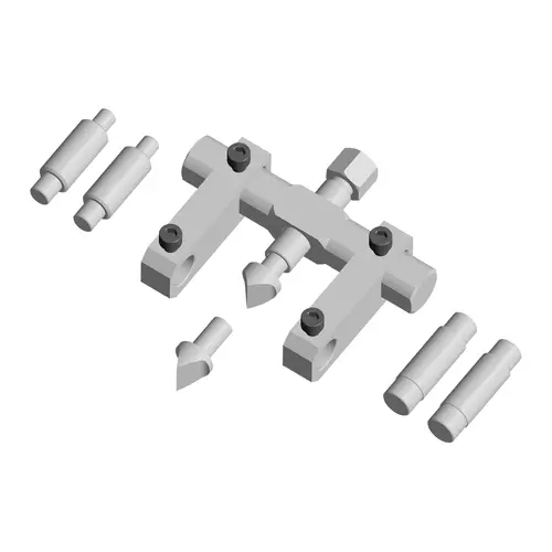 Conjunto de ferramentas para expandir as fendas das mangas de eixo de automóveis- RAVEN 103020