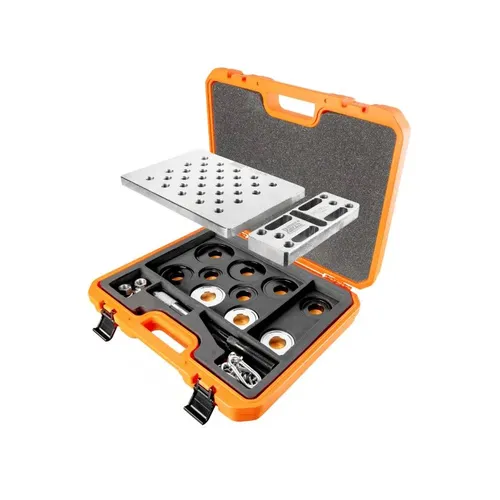 Kit de Ferramentas para Extrair e Instalar Rolamentos de Roda Dianteiros e Apoiar Mangas de Eixo com 29 Peças - RAVEN 103100