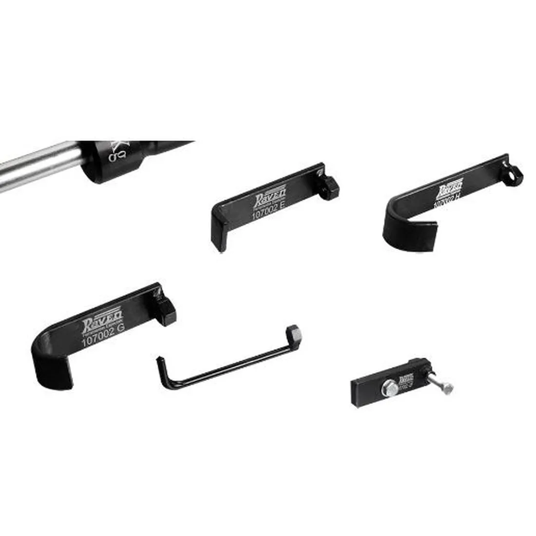 Marreta Dinâmica para Funileiro com 5 Adaptadores - RAVEN 107002