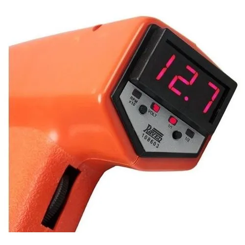 Pistola Estroboscópica Avanço Funções Voltímetro RPM - RAVEN 108603