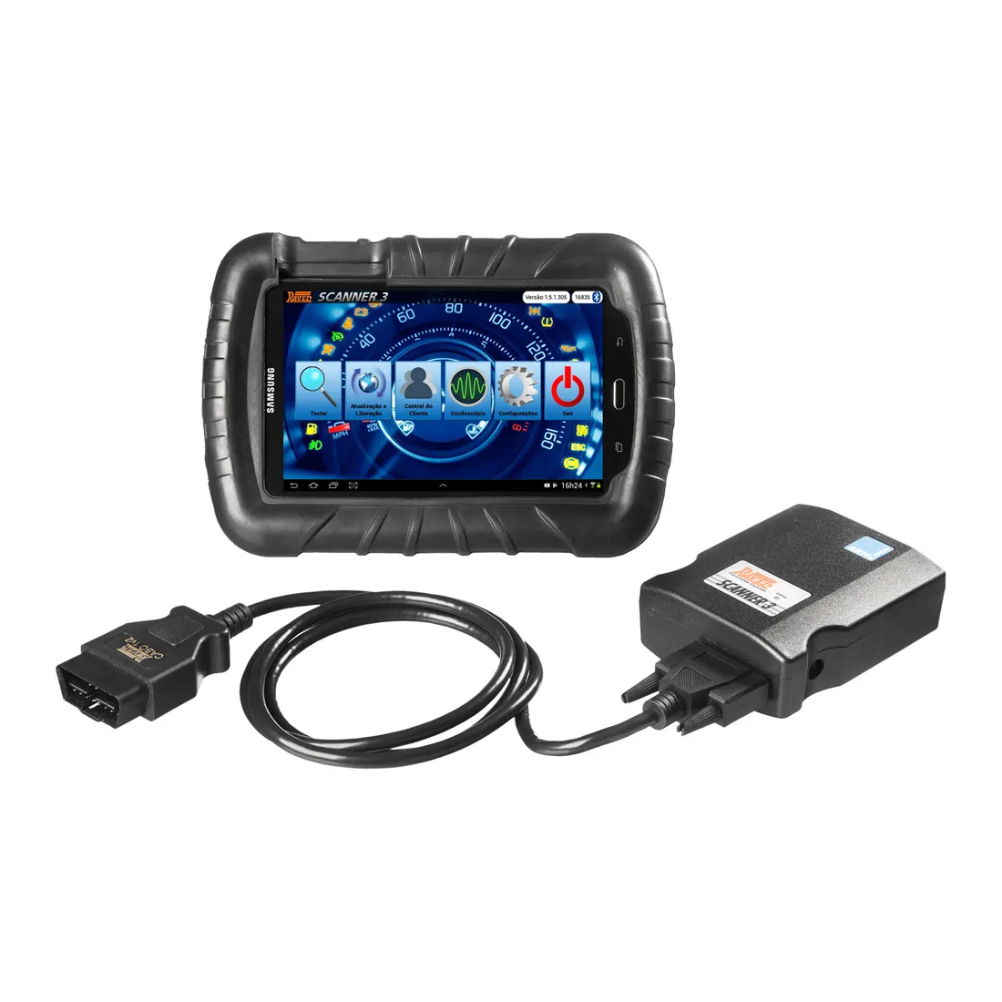 Scanner Automotivo Raven 3 com Tablet de 7 Pol. e Maleta - RAVEN 108800
