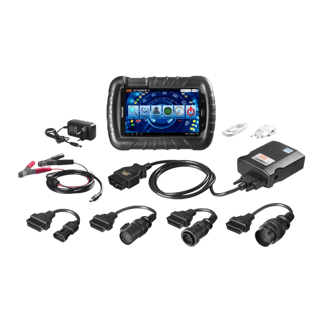 Scanner Automotivo Raven 3 com Tablet de 7 Pol. e Maleta - RAVEN 108800