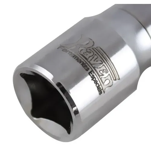 Chave T40 Longa 180mm x 3/8 pol. para Parafusos do Cabeçote Zetec Rocam - RAVEN-121003