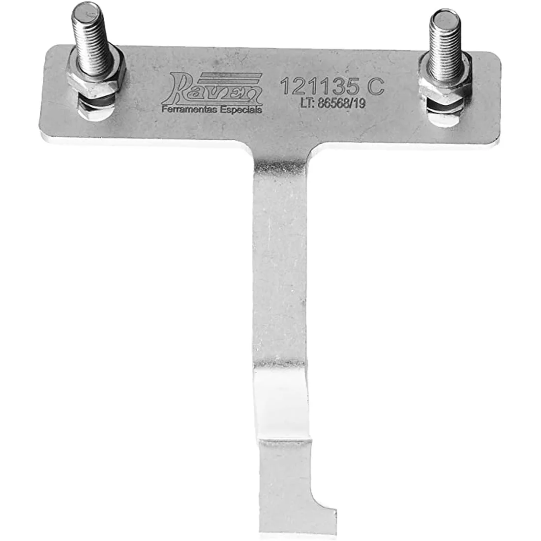Conjunto com duas ferramentas para manutenções relacionadas à árvore balanceadora dos motores Ford 1.5 12V - RAVEN 121135