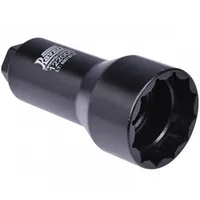 Soquete estriado de 54,5mm longo, para porca de retenção da árvore de saída da caixa de transmissão manual de 6 marchas Ford - RAVEN 122005 - imagem 2