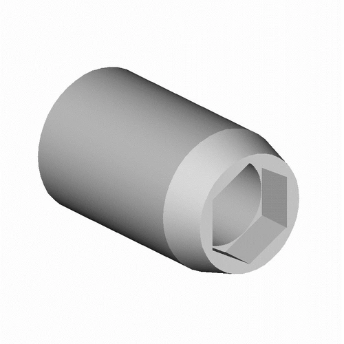 Soquete sextavado de 24 mm para Porta Injetor do Motor MWM X-10 - RAVEN 801015