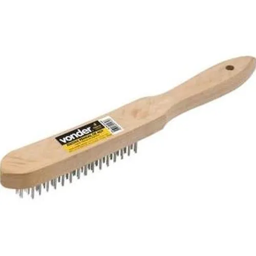 Escova manual com cabo de madeira - VONDER 35.99.535.600