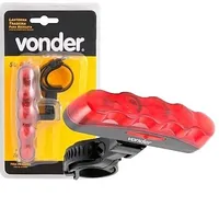Lanterna traseira para bicicleta - VONDER 80.75.000.051 - imagem 1