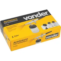 Aerógrafo Com Acessórios Pequenas Pinturas Aj 008 - Vonder - imagem 3