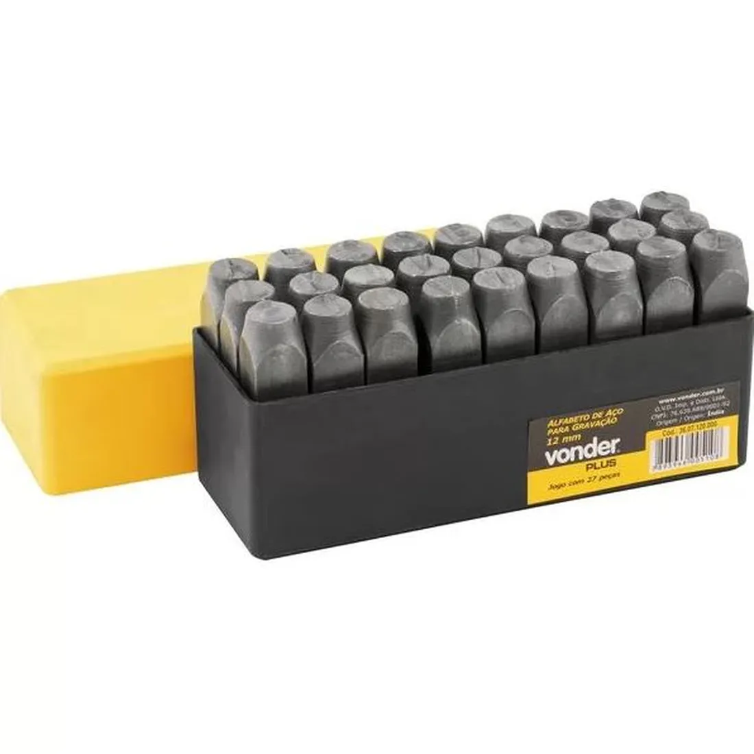 Alfabeto 8MM plus - VONDER 3607080000