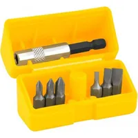 Kit Jogo Bits/ponteiras 7 Pçs + Estojo Encaixe 1/4" -  Vonder - imagem 1