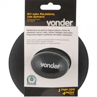 Kit para polimento com suporte - VONDER 63.64.125.002 - imagem 1