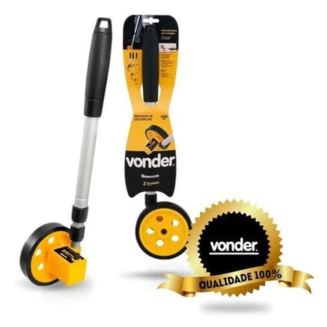 Medidor de distância com roda 4 dígitos - VONDER 38.41.000.999