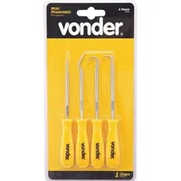 Jogo de Minipegadores com 4 Peças - VONDER 3599000400 - imagem 1