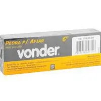 Pedra para afiar dupla face, 6", retangular - VONDER 12.40.600.000 - imagem 2