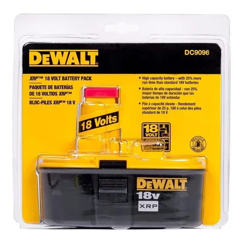 Bateria 18V XRQ niquel - Dewalt DC9096