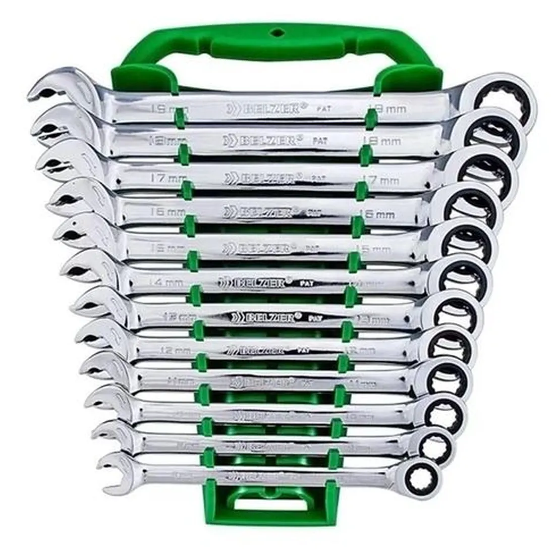 Chave Combinada com Catraca Speedy 12 Peças de 8 a 19 mm - BELZER 85597BJ