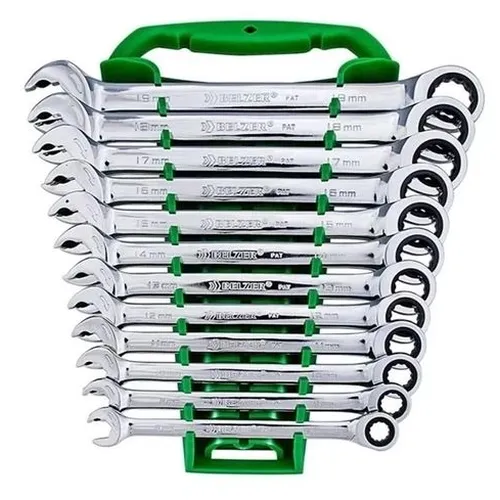 Chave Combinada com Catraca Speedy 12 Peças de 8 a 19 mm - BELZER 85597BJ