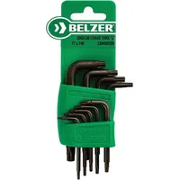 Jogo de Chave Torx L T7 à T40mm c/ Suporte 9 peças - Belzer 230409SBR - imagem 1