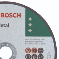 Disco de Corte Standard para Metal 180 x 1.6mm Centro Reto - BOSCH 2608619384 - imagem 1