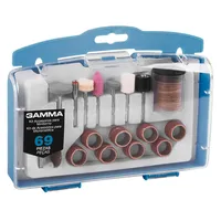 Kit de Acessórios para Microrretífica com 69 Peças - GAMMA G19504AC - imagem 1