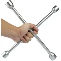 Chave de Roda tipo Cruz de 17mm x 3/4 e 7/8 x 3/16 Pol. - GUERRA - imagem 1