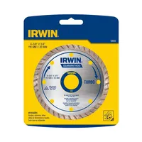 DISCO CORTE DIAMANTADO TURBO 110X20 MM - 13893 IRWIN - imagem 1