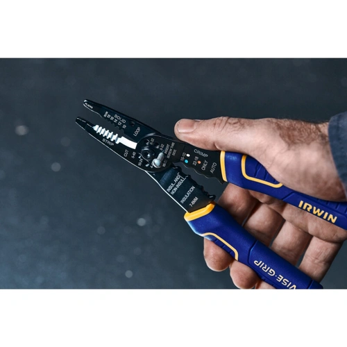 Alicate Eletricista Multiuso Fios e Cabos 8'' Vise-Grip® -  IRWIN 2078309