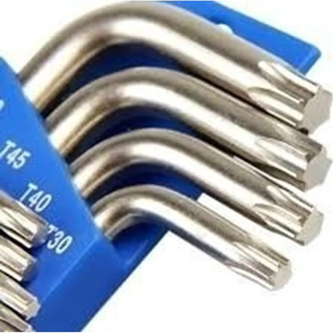 Jogo de Chaves Torx tipo L Extra Longa com 09 Peças - KINGTONY-20319PR