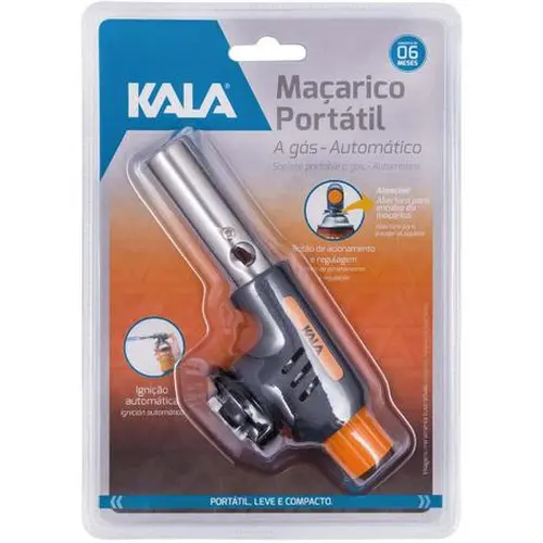 Maçarico Portátil a Gás Automático Kala