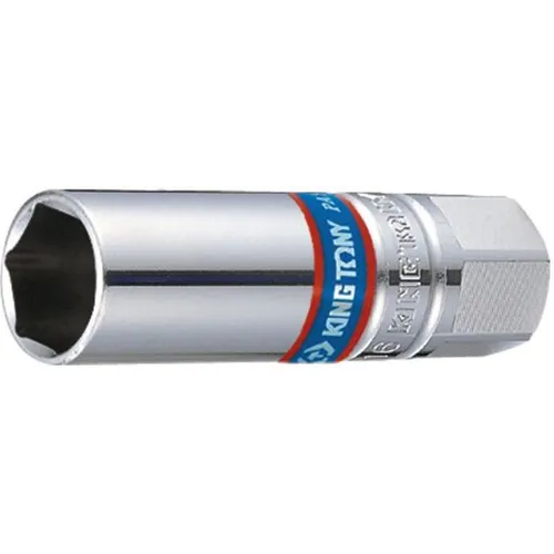 Soquete de Vela Sextavado com Borracha de 14mm para Motocicletas - KINGTONY 36B514