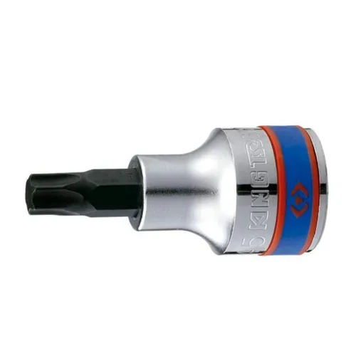 Soquete tipo torx T-45 curto - KING TONY 402345