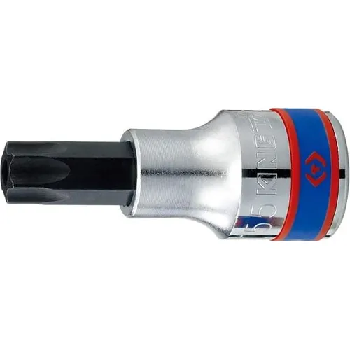 Chave soquete Torx T20 curto com guia - KING TONY 402720