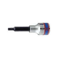 Chave soquete Torx 1/2 x T27 longo com guia - KING TONY 403727 - imagem 1