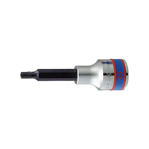 Chave soquete Torx 1/2 x T27 longo com guia - KING TONY 403727