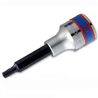 Soquete tipo torx c/guia T-45 longo - KING TONY 403745 - imagem 1