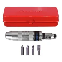 Chave impacto manual encaixe 1/2" com 4 bits - KING TONY 4112FR - imagem 1